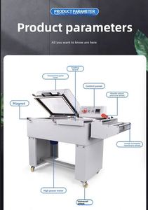 Tunnel de rétraction automatique à film thermique en <span class=keywords><strong>POF</strong></span> pour boîtes DIY - Product Image 4
