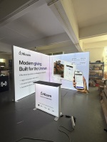 Stand lumineux TianLang pour salons professionnels et événements mondiaux, idéal pour les centres de fitness et les enseignes de salles de sport