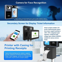 Solution de paiement et de contrôle des billets RFID Mifare Android pour fournisseurs de services de validation de billets de transport touristique P18-Q