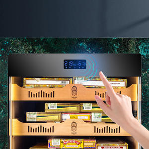 WiFi 제어 직사각형 스페인어 보관함 지문 잠금 일정 온도 습도 암모니아 정화 식품 래커 - Product Image 3