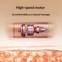 Masseur de cheville électrique intelligent portable avec vibration, compresse chaude et contrôle de la minuterie pour application sur les pieds