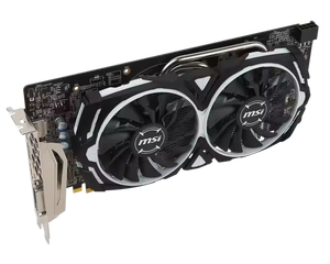 Carte graphique Radeon Rx580 8g ARMOR SP 2048SP pour jeux et bureau, GPU 580 8gb, carte graphique pour jeux, carte graphique Radeon Rx5 - Product Image 2