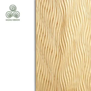 MUMU Décor Personnalisé En Bois Contreplaqué Sculpté Offre Spéciale Panneau Mural Décoratif En Bois Massif Contreplaqué Conseils - Product Image 1