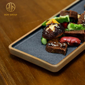 <span class=keywords><strong>Plat</strong></span> <span class=keywords><strong>rectangulaire</strong></span> <span class=keywords><strong>en</strong></span> céramique de Style japonais, assiette <span class=keywords><strong>en</strong></span> céramique pour le petit déjeuner <span class=keywords><strong>plat</strong></span> <span class=keywords><strong>en</strong></span> porcelaine Simple Sushi Restaurant 1 pièce - Product Image 2