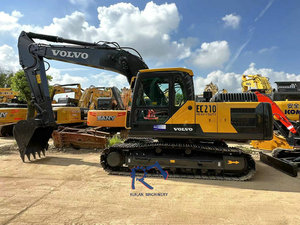 Excavadora de cadenas Volvo EC210 usada de alta calidad de 21 toneladas con motor Yanmar en excelentes condiciones, precio reducido, modelo 2024 - Product Image 4