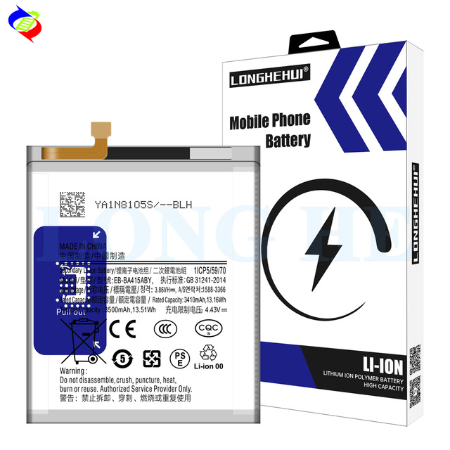 Factory Direct Supply High Quality EB-BA415ABY for Samsung Galaxy A41 3500mAh