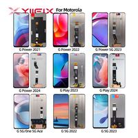 Écran OLED de remplacement pour téléphone portable Motorola G Power 2022 2023 G5g 2024 One 5G, directement de l'usine, dureté saphir, garantie 1 an