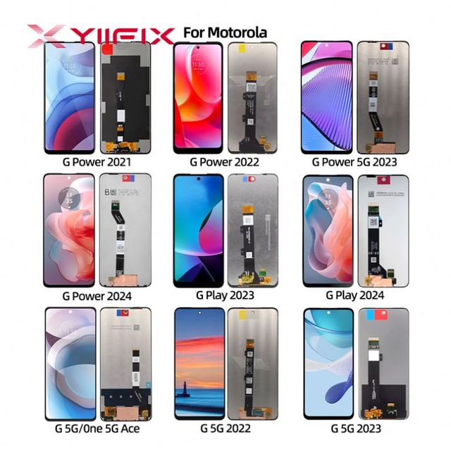 OLED Screen Factory Direct Motorola G Power 2022 2023 G5g 2024 One 5G Mobile Phone Replacement Screen 1 Year Sapphire Hardness