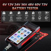 Testeur de batterie professionnel haut de gamme KONNWEI KW750 avec imprimante, 100-3000CCA, mise à niveau gratuite, pour ateliers et revendeurs de batteries