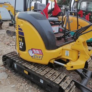 Excavadora Komatsu PC27 usada, Operación conveniente y flexible, maneja fácilmente el trabajo en el patio - Product Image 5