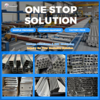 Profils d'extrusion en aluminium sur mesure, adaptés selon les dessins et les échantillons, formes diversifiées avec fabrication sur mesure