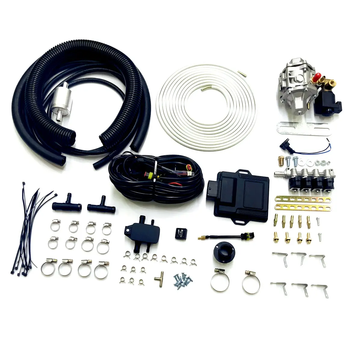 Sistema de inyección secuencial Efi Lpg Autogas para motocicletas, Kits de inyección de combustible de 120cc, cilindro único