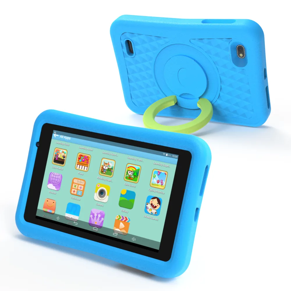 EVA Shockproof Case Cover Foam Stand 32GB Educacional Rugged 8 polegadas Tablet Educacional para Crianças