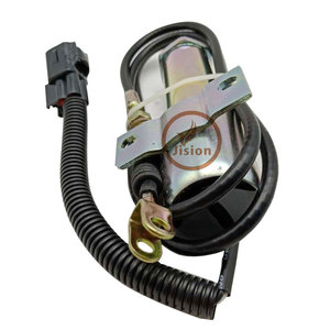 Vanne solénoïde d'arrêt de carburant 24V de haute qualité 11N6-66030-24 pour excavatrice, pièces de générateur - Product Image 5
