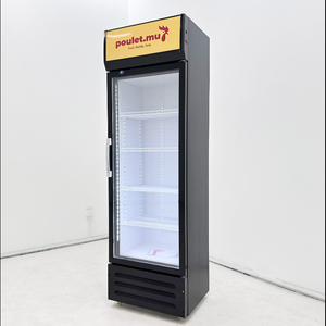 Supermercado comercial <span class=keywords><strong>CocaCola</strong></span> Pepsi Bebidas Pantalla <span class=keywords><strong>Nevera</strong></span> Pantalla vertical Enfriador de bebidas Refrigerador - Product Image 2
