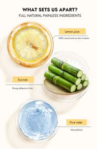 Waxkiss Không Đau Tóc Loại Bỏ Đường Dán Sáp 450G 650G 1300G Đường Sáp Cho Cơ Thể Tóc Loại Bỏ - Product Image 4