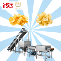 Ligne de production automatique de chips de pommes de terre naturelles et de riz, haute efficacité, 300 kg/h, avec friteuse et mélangeur, pour la production de chips de pommes de terre fraîches