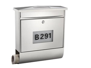 Boîte <span class=keywords><strong>aux</strong></span> <span class=keywords><strong>lettres</strong></span> murale à énergie solaire avec lumière LED, design moderne résistant <span class=keywords><strong>aux</strong></span> intempéries, installation facile, résistant <span class=keywords><strong>aux</strong></span> intempéries, économie d'énergie - Product Image 1