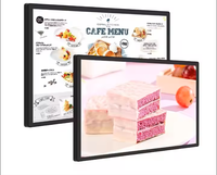 Layar LCD Android Super Tipis 15,6 Inci untuk Iklan, Papan Menu Digital untuk Penggunaan di Pusat Perbelanjaan dan Restoran