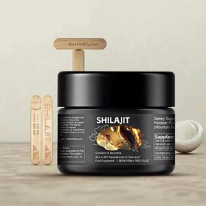 Pommade Shilajit Pur Himalayen, Gummies Shilajit, Résine Shilajit Pur Original, Vitamines Naturelles, Antioxydants, Compléments Alimentaires pour la Santé - Product Image 4