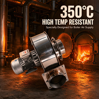 Ventilateur centrifuge en acier inoxydable SUS304, robuste, résistant à la corrosion, forte résistance à la corrosion pour l'évacuation d'air en atelier