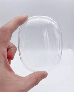 Funda de silicona para <span class=keywords><strong>Airpods</strong></span> Max, Protector de impresión en blanco para Airpod Max Pro, funda transparente de cristal para <span class=keywords><strong>Airpods</strong></span> Max Tpu - Product Image 1