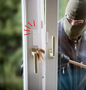 Alarma Antirrobo con Sensor Magnético de Contacto para Puerta, Material ABS, 115dB - Product Image 4