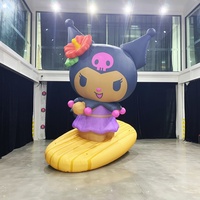 Décoration gonflable géante Kuromi, Cinnamoroll, Hello Kitty, My Melody, Pochacco, Pompompurin pour la publicité