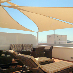 Vela de sombra <span class=keywords><strong>comercial</strong></span> de alta calidad tamaño personalizado HDPE UV Block Canopy Sun Sail Shades - Product Image 5