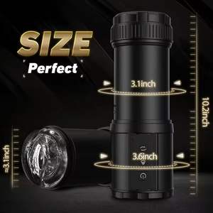 โรงงานขายส่ง 5 ความถี่เครื่องสั่นชายเครื่องช่วยตัวเองสําหรับผู้ชายอัตโนมัติความใคร่ด้วยตนเองของเล่นผู้ใหญ่ - Product Image 3