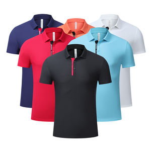 Suministro a granel Polo de oficina para hombre Manga larga Diseño liso personalizado Protección UV de secado rápido Uniforme del personal del evento - Product Image 4