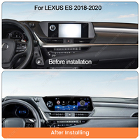 Radio para Auto MEKEDE con Carplay, GPS, Snapdragon 685, 8+128G, Android, Pantalla Táctil para LEXUS ES 2018-2020