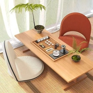 Fauteuil de sol moderne, siège lounge rembourré, canapé de sol côtelé, mobilier d'assise tapissé pour salon - Product Image 4