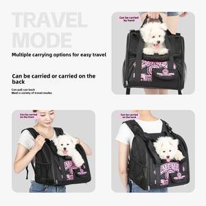 Mochila Portátil para Mascotas, Perros y Gatos, con Cierre de Cremallera, Plegable, para Uso en Exteriores, Capacidad de 5 kg, Venta al por Mayor - Product Image 2