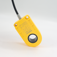 Capteur de proximité inductif industriel de type anneau, diamètre de trou de 15 mm, IP67, à réponse rapide pour la détection de rupture de fil