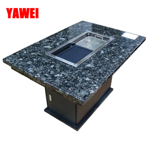 <span class=keywords><strong>Table</strong></span> intégrée pour <span class=keywords><strong>barbecue</strong></span> hot pot sans fumée de haute qualité <span class=keywords><strong>avec</strong></span> certification CE pour les restaurants buffet - Product Image 1