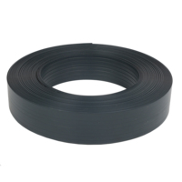 RAL7016 lamelles de confidentialité en PVC 4.6CMX50M ruban de revêtement de clôture pour cour pelouse sécurité chantiers de construction clôtures routières