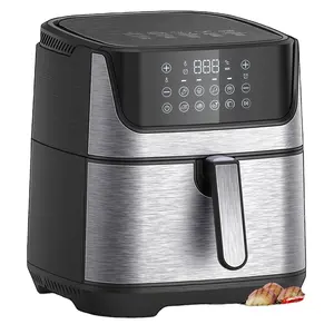 Anbolife 5.5L Smart Air Fryer Small Kitchen Appliance Factory Price Digital Air Fryer Oil Free Air Frier