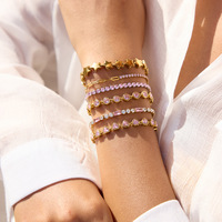 Armband cadeau voor mijn vrouw, dames en meisjes, van roestvrij staal, Valentijnsdag, jubileum, Kerstmis, met kaartjesdoosje, Hainon