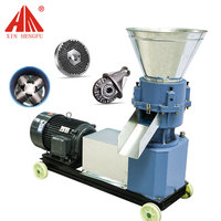 Machine à granulés d'aliments pour animaux de ferme de petite et moyenne taille, pour bovins, ovins, porcins et volailles.