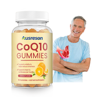 Gummies CoQ10 Ausreson OEM en gros – Complément Herbal 600mg Antioxydant Naturel pour la Peau et la Santé Cardiaque