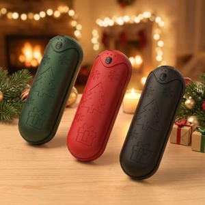 2 Pack Magnetic Double Side Heating 3 Levels Adjustable Thermostat 6000mAh USB Rechargeable Hand Warmer for Car Household - Product Image 1