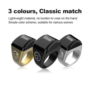 Smart Zikr Ring with Counter & Azan Alarm Clock – Bluetooth 5.0 Wireless Tasbih Ring for Muslim Prayer - Product Image 4