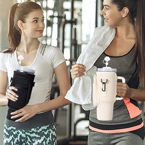 Vente en gros <span class=keywords><strong>de</strong></span> porte-gobelet étanche, sac à bandoulière réglable, pochette pour téléphone portable, sac pour bouteille d'eau en néoprène <span class=keywords><strong>de</strong></span> 40 oz - Product Image 2