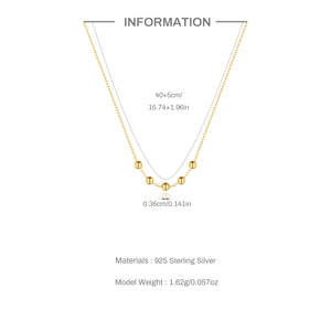 Bracelet and Necklace Same Style New Design Trendy 925 Silver 18k Gold Plated Fine Jewelry for Girls - Product Image 6