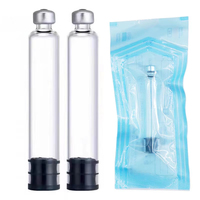 Cartouche en verre stérile de 3 ml avec bouchon en caoutchouc à estampage à chaud, compatible avec la plupart des stylos injecteurs, flacon vide jetable pour liquide
