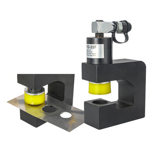 Ouvre-trou hydraulique manuel pour cadre de pont fendu, machine de poinçonnage hydraulique, modèle SYD-35 pour goulottes de câbles - Product Image 2