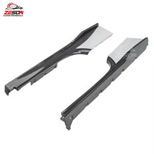 Kit carrosserie en fibre de carbone sèche style SF90 XX pour Ferrari SF90 Stradale Spider : pare-chocs avant, diffuseur arrière, capot, jupes latérales, aileron - Product Image 6