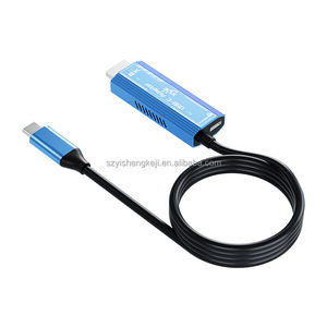 Directo de fábrica 8K 60HZ Tipo-C <span class=keywords><strong>Cable</strong></span> convertidor USB 1,8 m CNC Crafts Macho-Macho para consola de juegos HDTV Micrófono Altavoz Proyector - Product Image 5