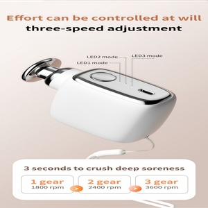Nouveau pistolet de massage fascia sans balais CZ de haute qualité, masseur électrique portable compact pour la relaxation musculaire avec détection intelligente - Product Image 4